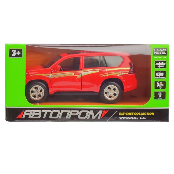 Позашляховик Автопром Toyota Land Cruiser Prado в асортименті 1:32 A3258