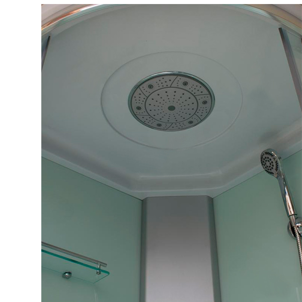 Гідромасажний бокс Water House WH -161 90x90 профіль хром, скло прозоре