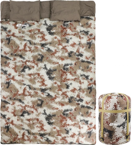 Спальный мешок Fishing ROI туристический Dual 2000 210*150 10-15℃ Camo 1