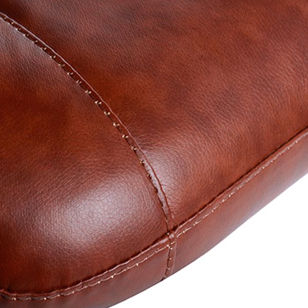 Крісло офісне Новий Стиль Editor CH ECO-21 коричневе