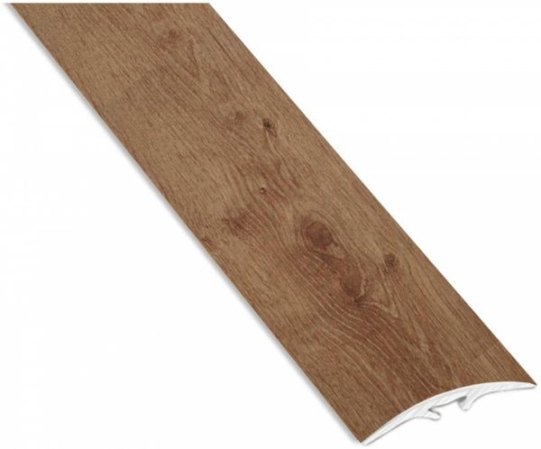 Порожек ПВХ ламинированный TIS скрытый крепеж 32x900 мм дуб санома 