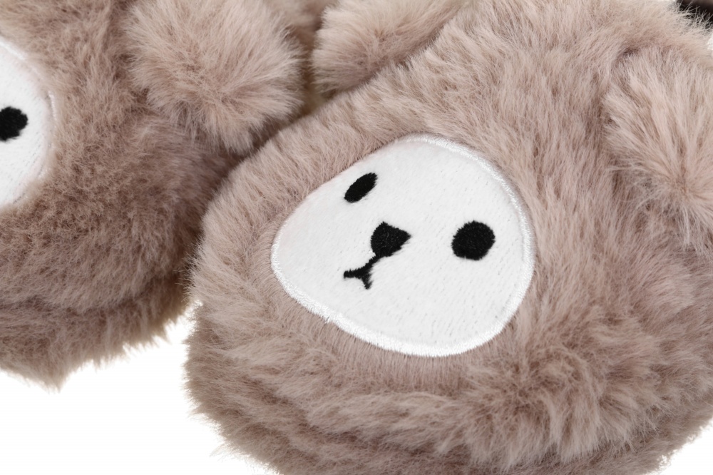 Тапочки детские HW с аркой Песик р.26-27 коричневый NULL