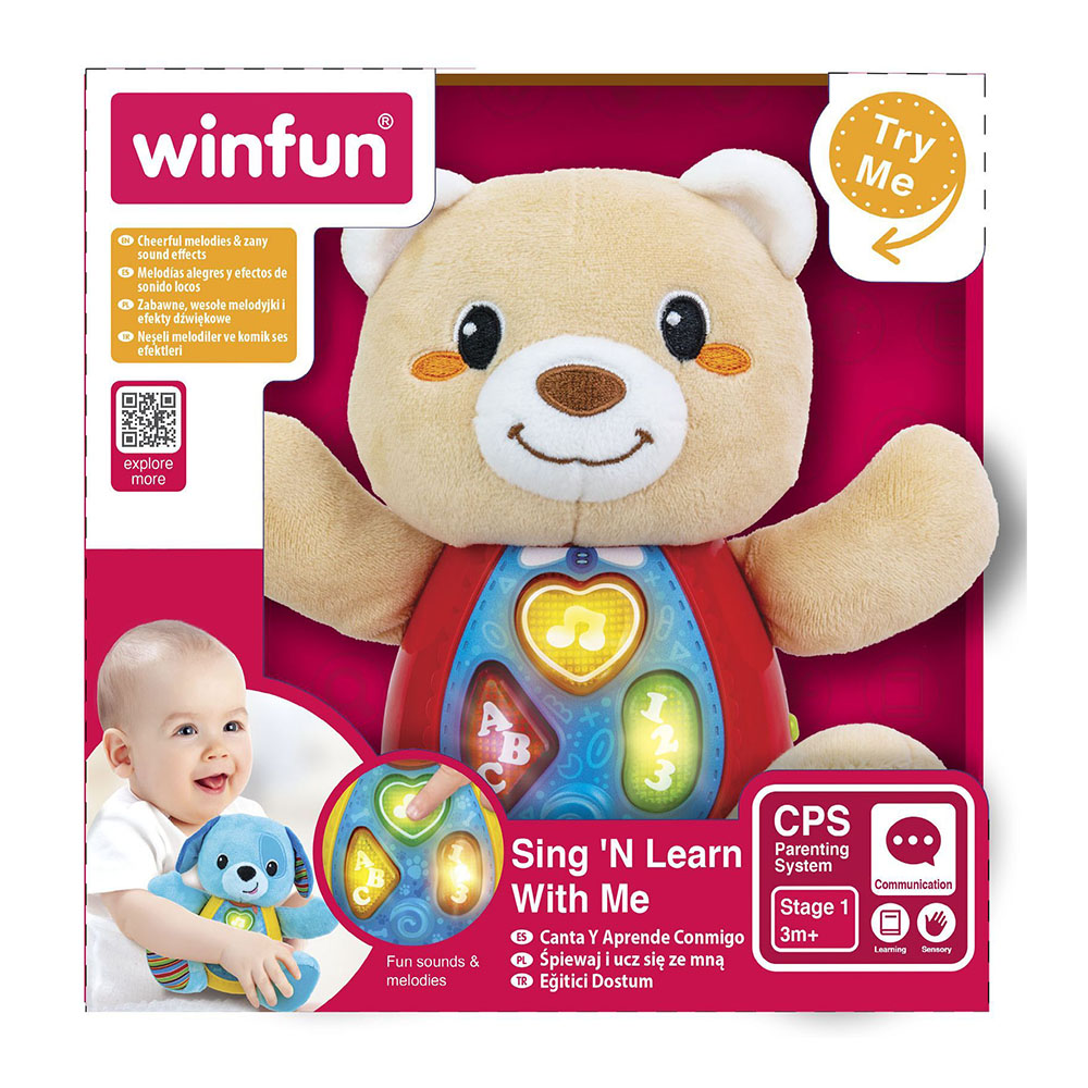 Мягкая игрушка Winfun Мишка 0681-01