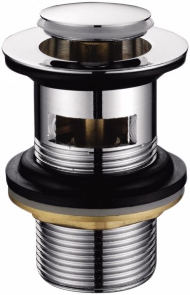 Донный клапан Mixxen с переливом бронза КЛИК Клак 1 