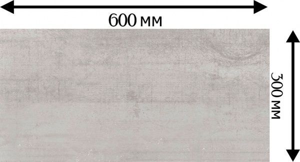 Плитка Cifre Metal Silver 30x60 