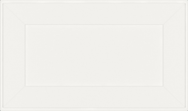 Фасад для кухні Грейд Білий шовковисто-матовий RAL9003 355x596 н/св Оксфорд