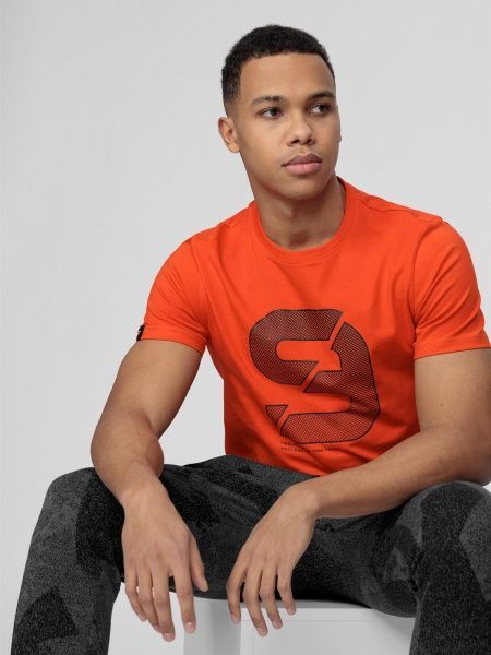 Футболка 4F D4L21-TSM503-70S р.M оранжевый