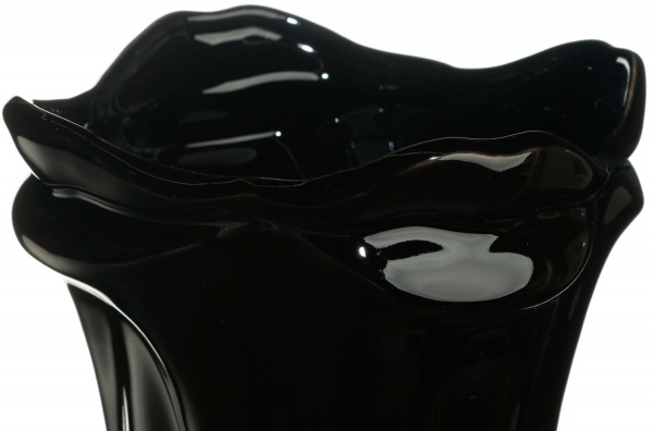 Ваза для цветов черная Вуста V012 Rezon