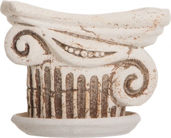 Горщик шамотний Херсонес №2 186 прямокутний 7л кремовий 