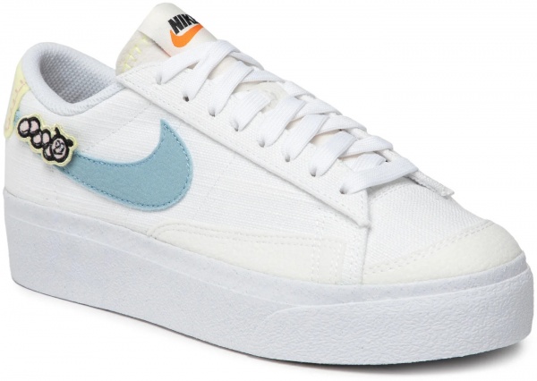Кроссовки Nike BLAZER LOW PLATFORM SE NN DJ6376-100 р.38,5 белый