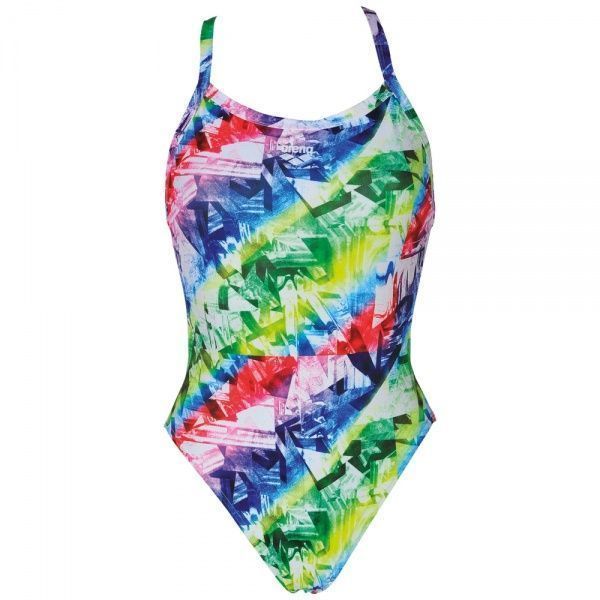 Купальник Arena W GLITCH ONE PIECE L 000441-106 р.38 разноцветный