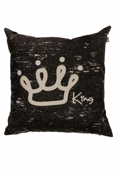 Подушка декоративная King Black 45x45 см Прованс 