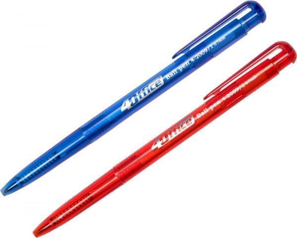 Набор ручек шариковых 2шт. синий 4-2009/1 4OFF 