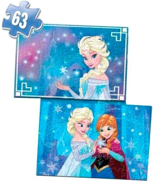 Пазл переливающийся Spin Master 2 в 1 «Холодное сердце» SM98325/6033110