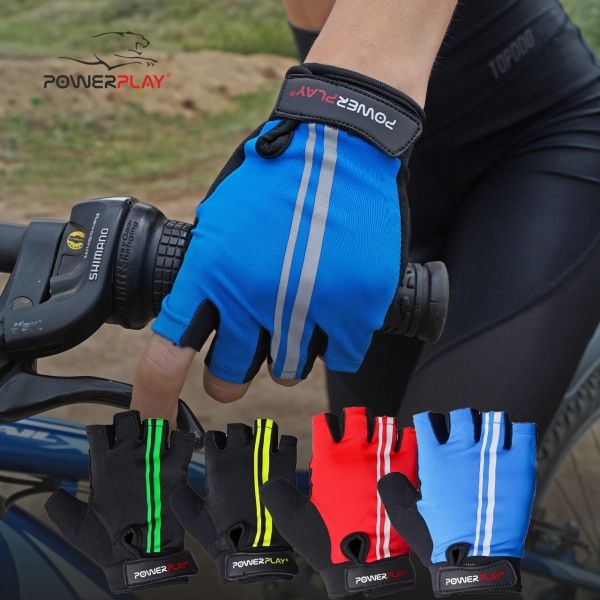 Рукавички PowerPlay 5031A_L_Blue р. L блакитний
