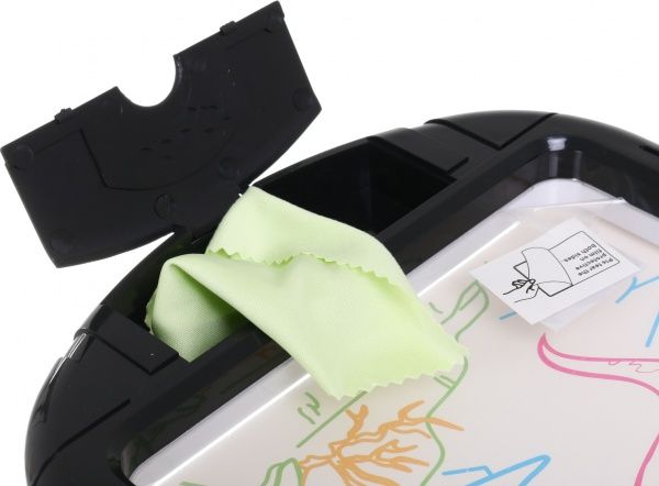 Доска для рисования с подсветкой Shantou в черном корпусе Динозавры (YM165)