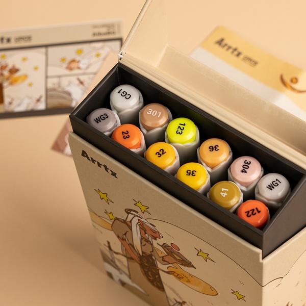 Набір маркерів Arrtx Oros ASM-03-ACS1-01 12 кольорів LC302611 