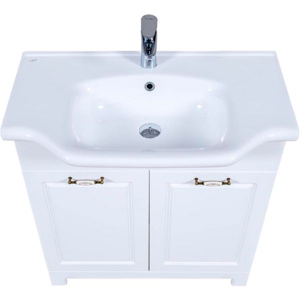 Тумба напольная Aqua Rodos Классик с умывальником New Klasik 80