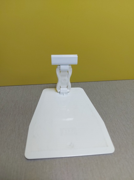 Ценникодержатель для гастрономии белый с ножкой 50 мм на подставке 5 шт. 