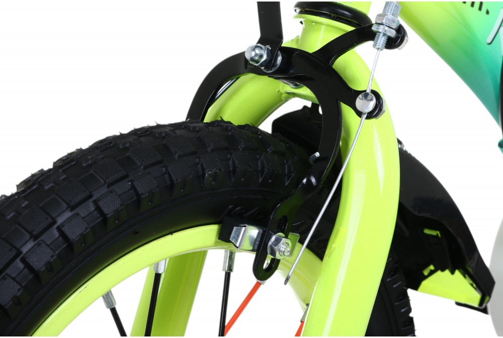 Велосипед детский MaxxPro kids 14' KQ-23 голубой с желтым