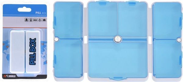 Органайзер CY8000980 для таблеток PROWORLD 6.5х2х9.5 см