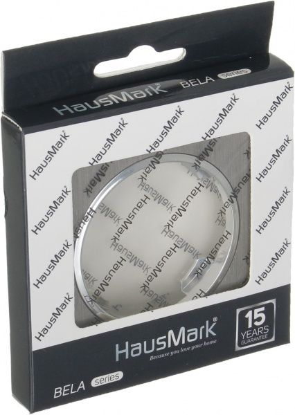 Рамка одноместная HausMark Bela матовый хром SNG-FRM.RD20G1-MC