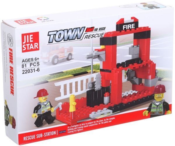 Конструктор Shantou Fire Series Станция C1180111/6