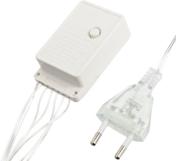 Электрогирлянда линейная внутренняя встроенный светодиод (LED) 30 ламп 3м Разноцветные елочки LD030M-FT 