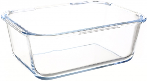 Контейнер для хранения Glace стеклянный 1200 мл Flamberg Premium