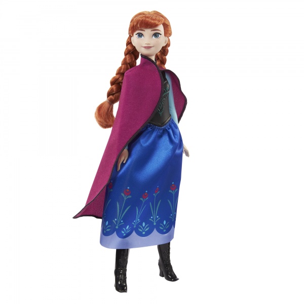 Кукла DISNEY FROZEN Анна из м/ф Холодное сердце в накидке HLW49