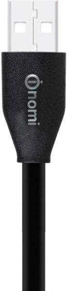 Кабель Nomi Lightning – USB 1,5 м чорний (316199) DCF 15i 