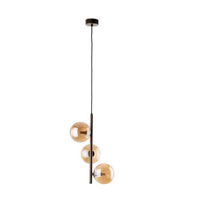 Підвіс TK Lighting ESTERA 5716 3xG9 бурштиновий 5716