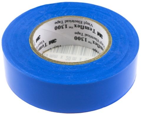 Ізострічка 3M 19 мм х 20 м х 0,13 мм блакитна ПВХ