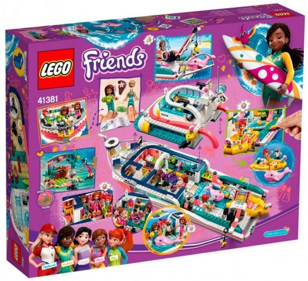Конструктор LEGO Friends Спасательная лодка 41381