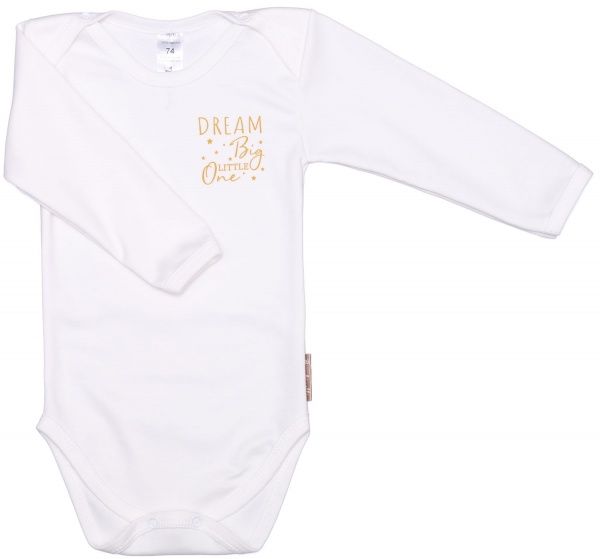 Боди детское унисекс Bambinelli Dream Big Б301-2 р.86 молочный 