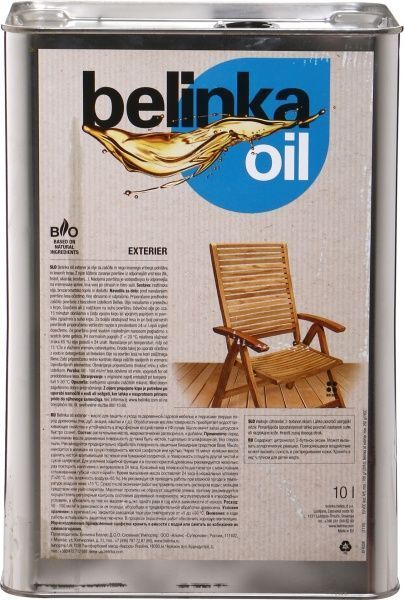 Олива Belinka Oil exterier напівглянець прозорий 10 л
