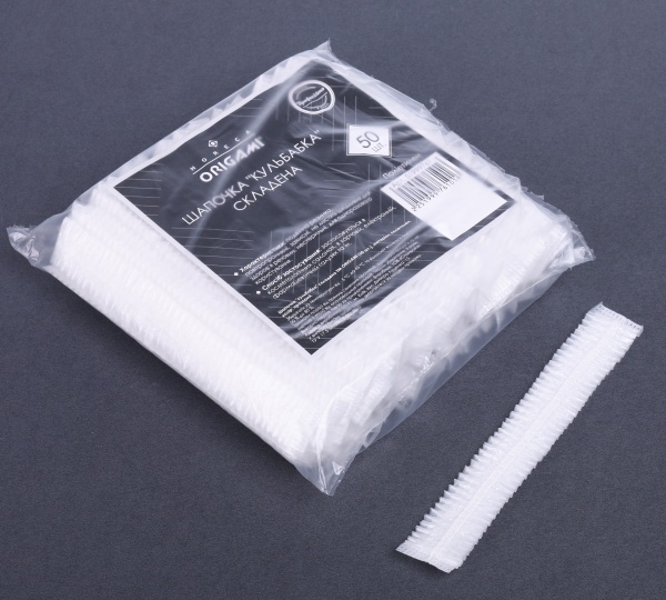 Шапочка сложена Origami Horeca Одуванчик 50 шт. прозрачный