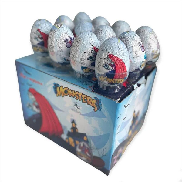 Яйце шоколадне Saadet з сюрпризом Monsters 25 г 