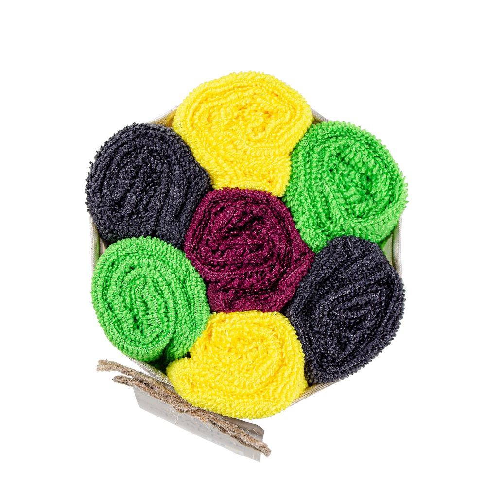 Набір серветок Homeline мікрофібра 30x30 см в асортименті