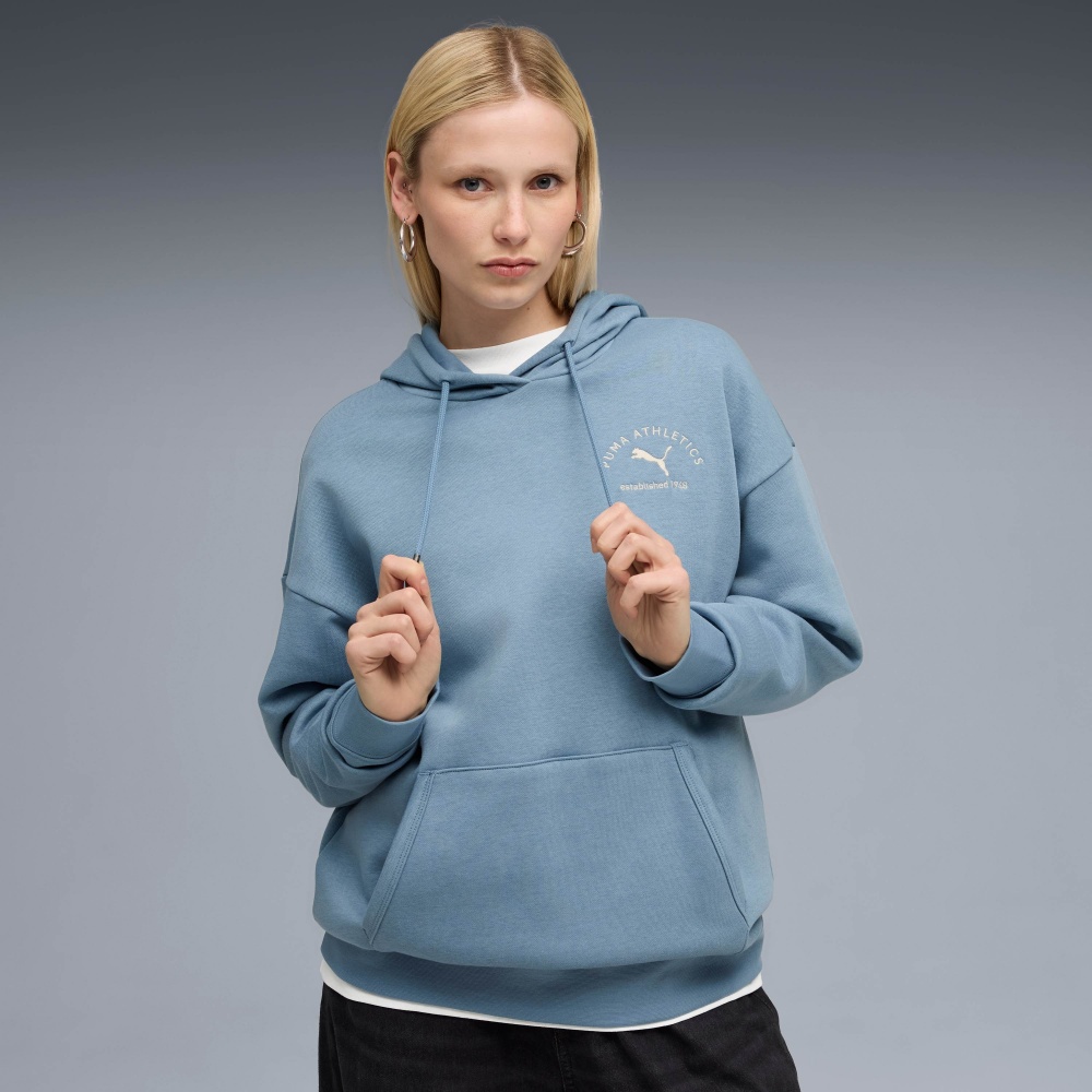 Джемпер Puma CLASS Relaxed Hoodie FL 68813234 р.XL синий