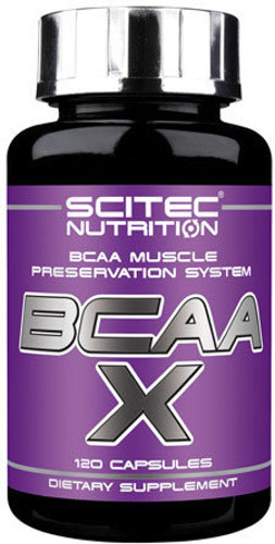 Аминокислоты Scitec Nutrition BCAA-X без вкуса 120 капс. 