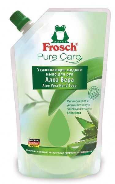 Мыло Frosch Алое Вера наполнитель 500 мл