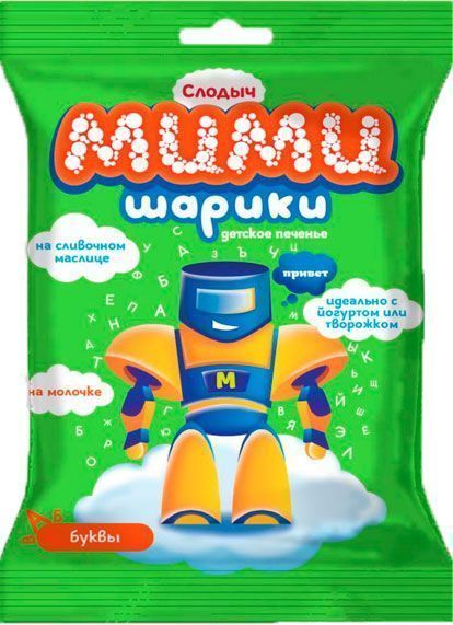 Печиво Слодич Мімішарікі Алфавіт Робот