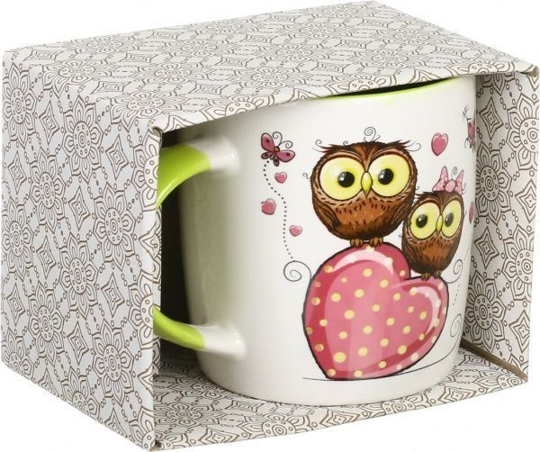 Чашка Pink Heart 320 мл GGP