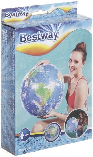 М’яч надувний Bestway ø61 Земля 61 см з підсвіткою