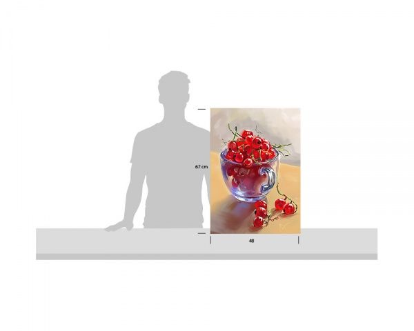 Репродукция Клаcсика Красная смородина 48x67 см 