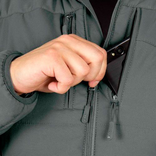 Куртка P1G-Tac Calidum (Polartec Power-Fill) Mil-Spec [1223] Graphite S 