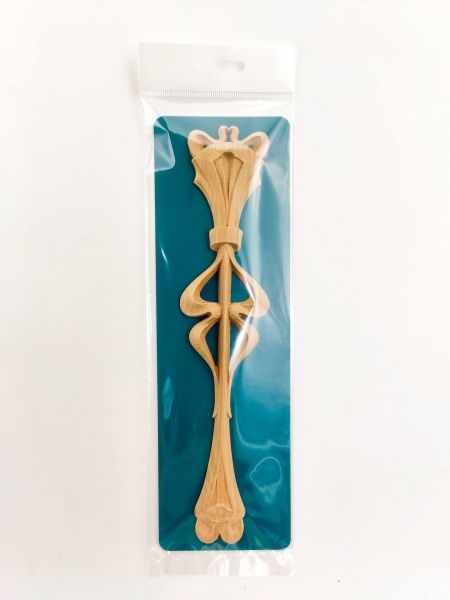 Декоративна панель дерев'яна вертикальна 1 шт. DV.13.60 54х250x6 мм 