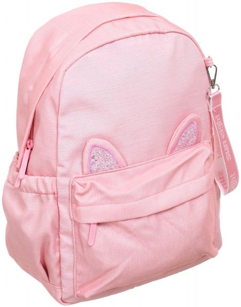 Рюкзак школьный Nota Bene с ушками 39,5х29,5х14 см розовый