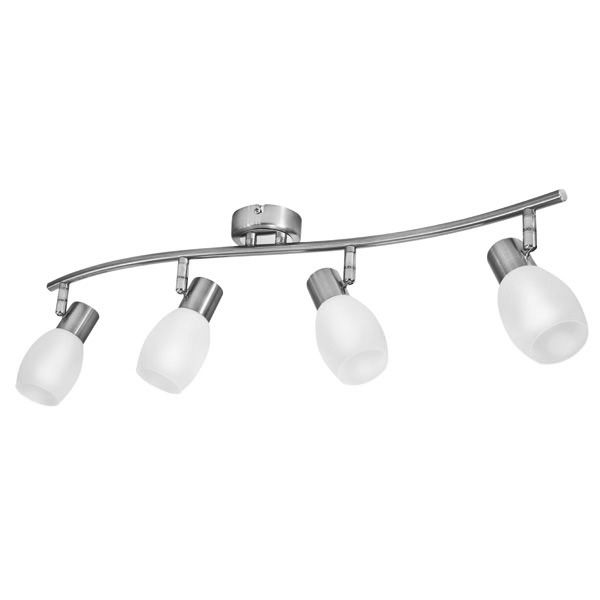 Спот Accento lighting 4x40 Вт E14 сатин ALIN-Quadra-4 